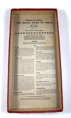 The Royal Game of India Board Game 1940 Parker Bro. 4 Players Complete