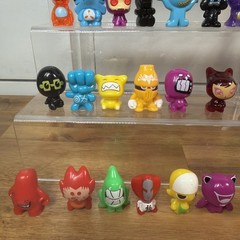 Crazy Bones Lot Of 70 Mixed Figures Condition varies Ships Fast!