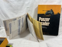 PANZER LEADER Game Of Tactical Warfare On Western Front 1944-45 Avalon Hill 1974