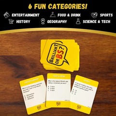 Brilliant or BS Fun Bluffing Trivia Game for Parties Groups Friends Family
