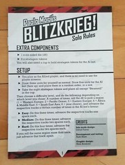 Paolo Mori’s Blitzkrieg! World War 2 in 20 Minutes incl Nippon Express Expansion