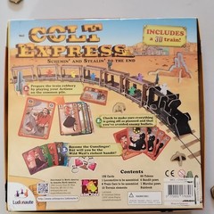 Ludonaute Colt Express Board Game, 3D Train, 2015 Spiel des Jahres, Western