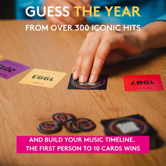 Jumbo Hitster – The Music Fun Party Quiz Card Game, 2-10 Players – 300 Plus Icon