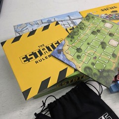 The Estates Bid & Build Finance Construction Capstone Board Games Klaus Zoch VG+