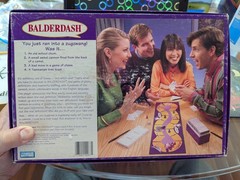 BALDERDASH Board Game 100% COMPLETE 1995 VINTAGE BD1C