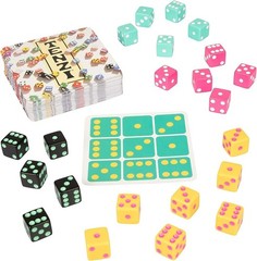TENZI PARTY PACK COMBO – Dice Game w/ 77 Ways to Play Card Fun Family Game Night