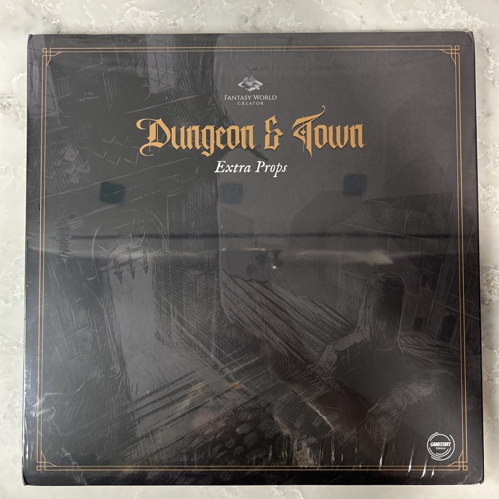 Game Start Studio Fantasy World Creator Dungeon & Town Extra Props BRAND NEW