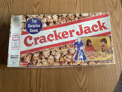 Vintage 1976 Milton Bradley Cracker Jack Toy Surprise Board Game