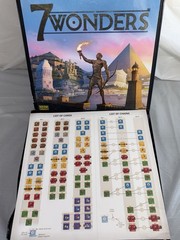7 Wonders Repos Production Board Game Complete Antoine Bauza Strategy