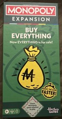 Monopoly Buy Everything Expansion Pack – Classic Monopoly Required