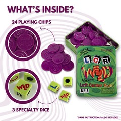 George & Company – LCR Wild Dice Game – one game