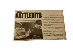 VTG 1981 Lakeside Games TRAVEL BATTLEHITS LAKESIDE’S NAVEL CHALLENGE GAME-NEW