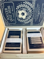 Soccer Quiz 2026 Trivia Card Game World Championship USA Canada Mexico