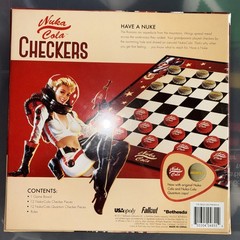 USAopoly Board Game – Fallout Game Exclusive Nuka Cola Checkers 🎄🎄