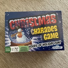 NEW set of 2 Christmas Charades & Trivia Games – Holiday Party Game Fun