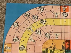 Vintage 1941 Superman Game Board Milton Bradley