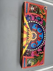 VTG Lotto Animals Game! Wooden Pieces Ages 4 To 10 , 2-4 Players Made In Israel