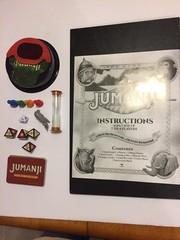 Jumanji 2017 Board Game Complete Spin Master International Cardinal Ind. Inc.