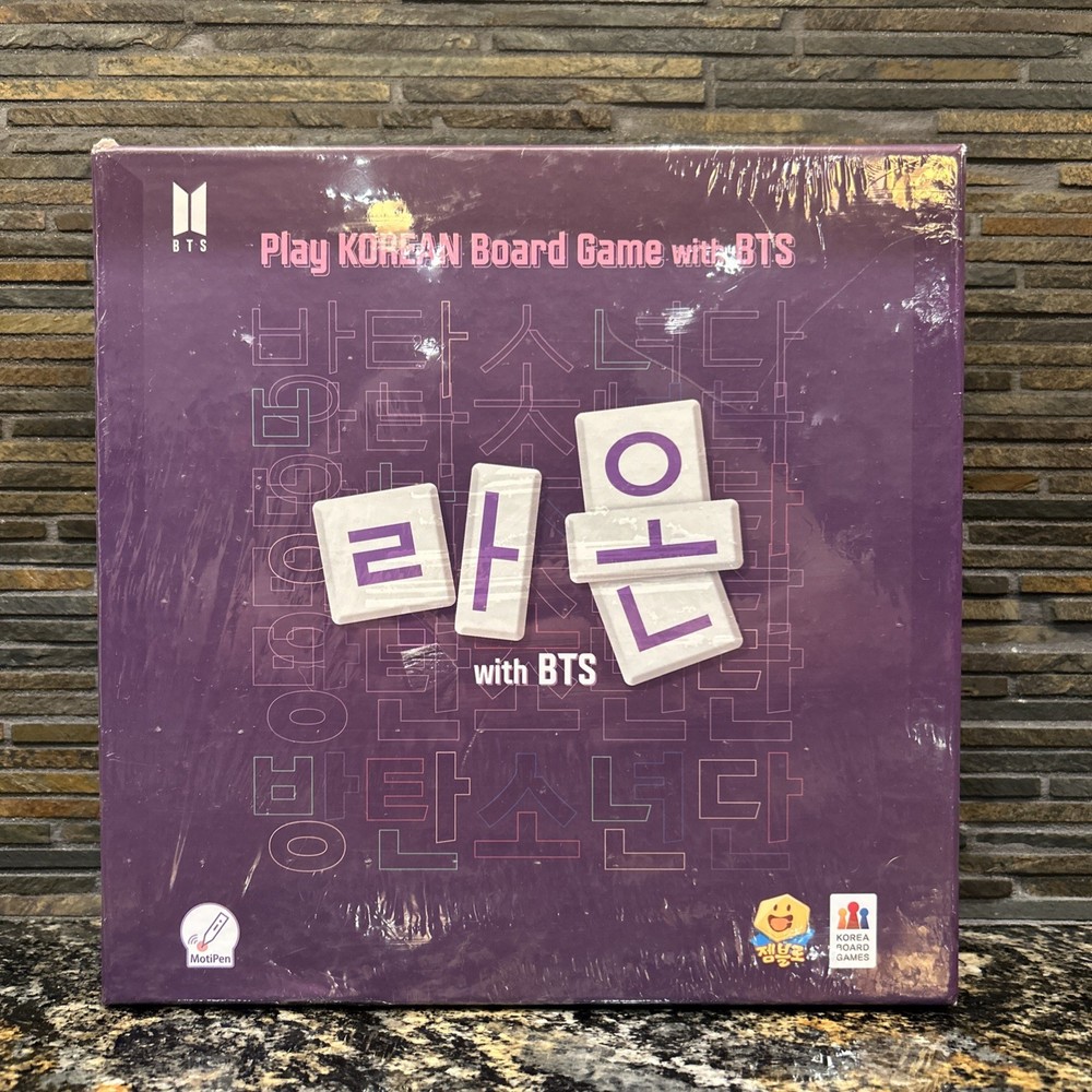 Raon with BTS (Korean & English Language) Korean Board Game – Sealed