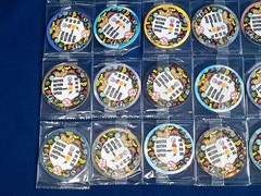 Lot of 25 DC Comics Justice League Pogs Tazos Caps – Chipicao Cardboard Sealed
