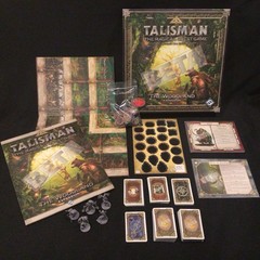 Rare BETA PLAYTEST Talisman Revised 4th Edition Game Expansion THE WOODLAND
