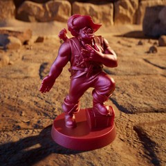 Heroquest Spirit Queen’s Torment Bard 28mm Mini and Card