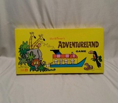 Adventureland Board Game 1950’s Toucan Cruise Disney Parker Brothers Unpunched