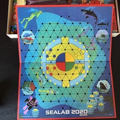 Vintage 1973 Hanna-Barbera SEALAB 2020 Board Game Milton Bradley