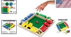 Portable Shut The Box Game – Engaging Math Fun for Home, Classroom & Parties