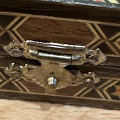 2 in 1 Wood Backgammon + Chess Set Moroccan handmade Wooden Backgammon Board 8”