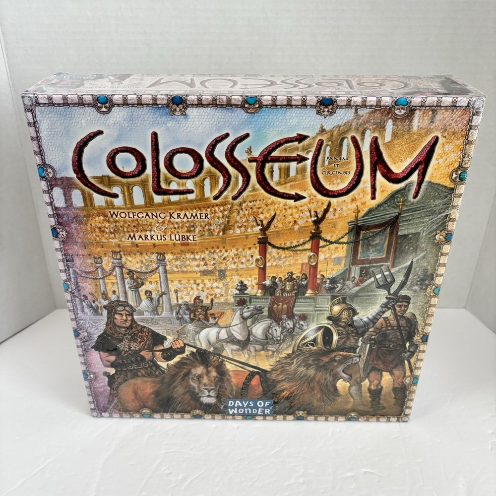 NEW Colosseum – Days of Wonder Board Game Sealed 2007