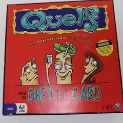 Quelf the Unpredictable Party & Pictionary Board Game Lot of 2 Ages 8+