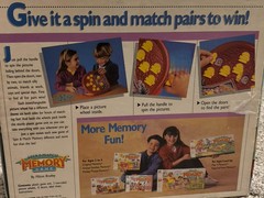 Vintage 1990- Milton Bradley MEMORY Spin & Match Game!