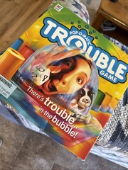 Trouble Game COMPLETE Hasbro 2002 Pop O Matic Classic Board Game Kids
