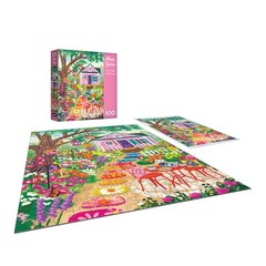 Jigsaw Puzzle 300 Piece Floral Garden 18 x 24 RoseArt Olivia Gibbs Colorful Size