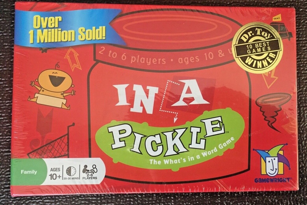 In A Pickle Card Game Creative Thinking Family Fun Game For Kids & Adults NEW