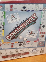 Outset CANADAOPOLY: A Fun Canadian Game From EH? To Zed! Boardgame NEW SEALED