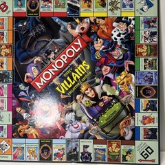 Monopoly Disney Villains Collector’s Edition Board Game 2010 Complete