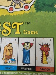 Vintage Rare TSR Fantasy Forest Board Game 1980 Complete Kids Dungeons & Dragons