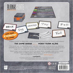 USAopoly Blank Slate Party Word Game 3-8 Players Dry-Erase Quick to Learn New