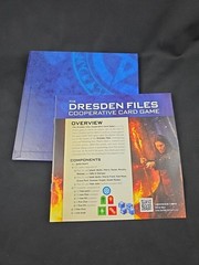 Dresden Files Cooperative Card Game + Expansions 1 & 3 Complete Great Condition