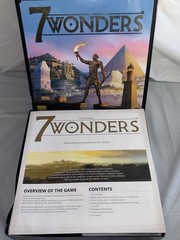 7 Wonders Repos Production Board Game Complete Antoine Bauza Strategy