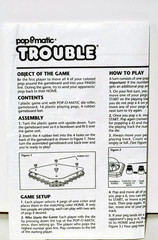 POP-O-MATIC Trouble – Milton Bradley – Classic Board Game – Complete – 1986