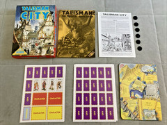 Games Workshop Talisman CITY EXPANSION SET Partially Unpunched Complete