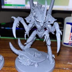 Ghazekull Thraka + Mikari + 3 Mega Nobz Custom Models! Read!!!