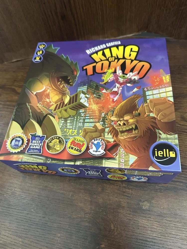 KING OF TOKYO Game (2014 iello) Richard Garfield 100% Complete