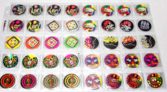 Pogs!• 360 Wrapped/Sleeved & 10 Slammers!• Holographic/Neon Themed!• See Pics!