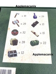 NEW Stonemaier Games Adventure Atlas Painted Resin 166 Token Set Chest Shield
