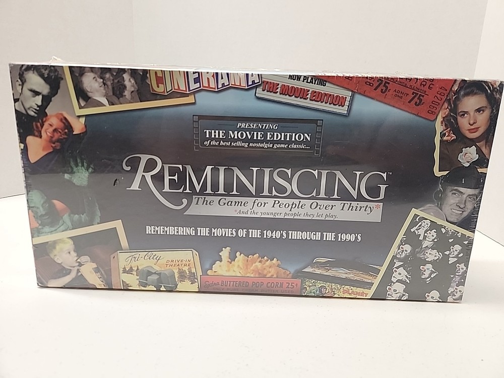 Reminiscing Movie Edition Game Sealed Collectors Vintage Unopened