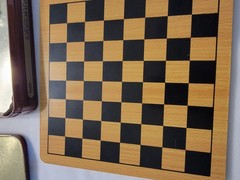 Fundex Games Double-Sided Solid Wood Checkers/Tic Tac Toe Board Game 3+ 2007
